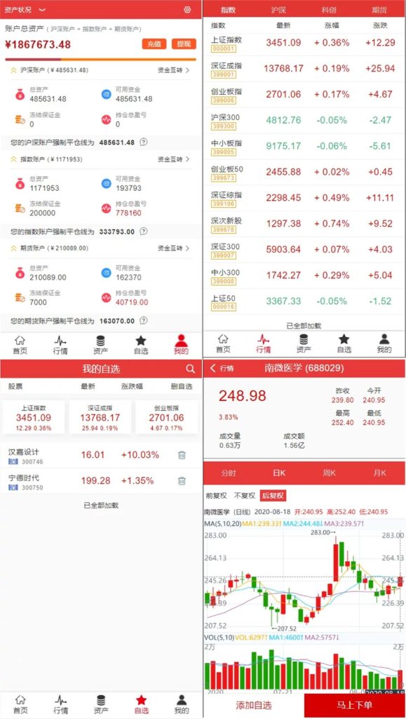 图片[3]-【会员免费】富汇交易所V3.0版源码 区块链证券股票 期货交易所 虚拟交易 代理系统源码-源码博士
