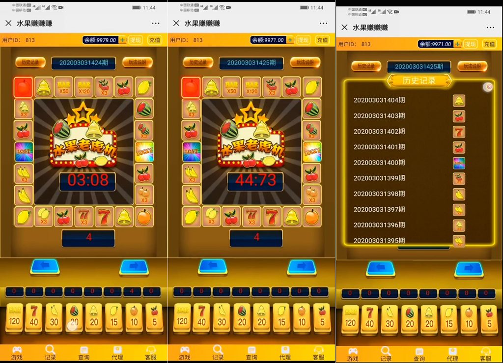 【会员免费】H5水果机游戏平台老虎机电玩城源码-源码博士